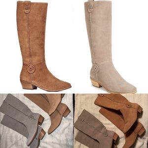 Jack Rogers suede boots